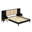 Cadre de lit avec tables de chevet