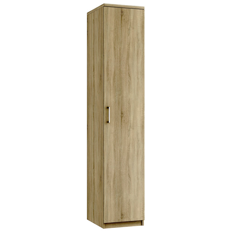 Marlow 1 Door Manufactured Wood Wardrobe