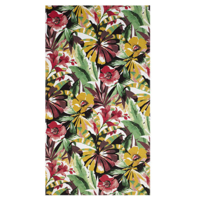 Nicole Miller Aria Floral Beach Towel