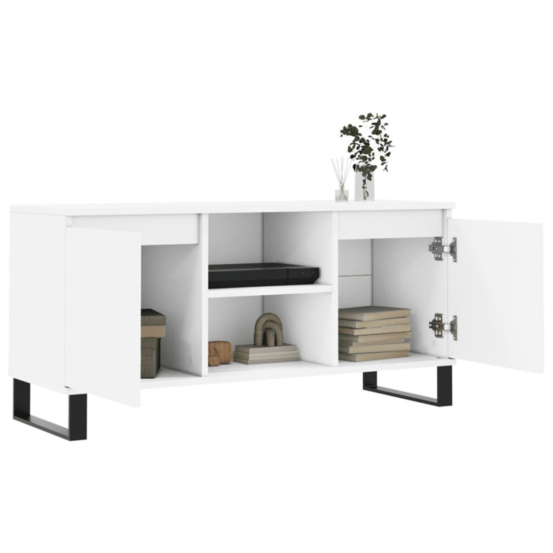 Meredi TV Stand for TVs up to 43", White