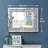 Faustine Glam Crystal Accent Wall Mirror-1413503189