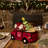 10.5" Nostalgic Ceramic Lit Truck Cookie Jar
