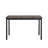Faux Marble Top Metal Frame Dinette Table