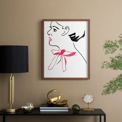 BlossomI Framed Print - Solid Wood