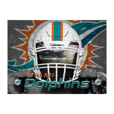 NFL Miami Dolphins, masque 3D, 500 pièces