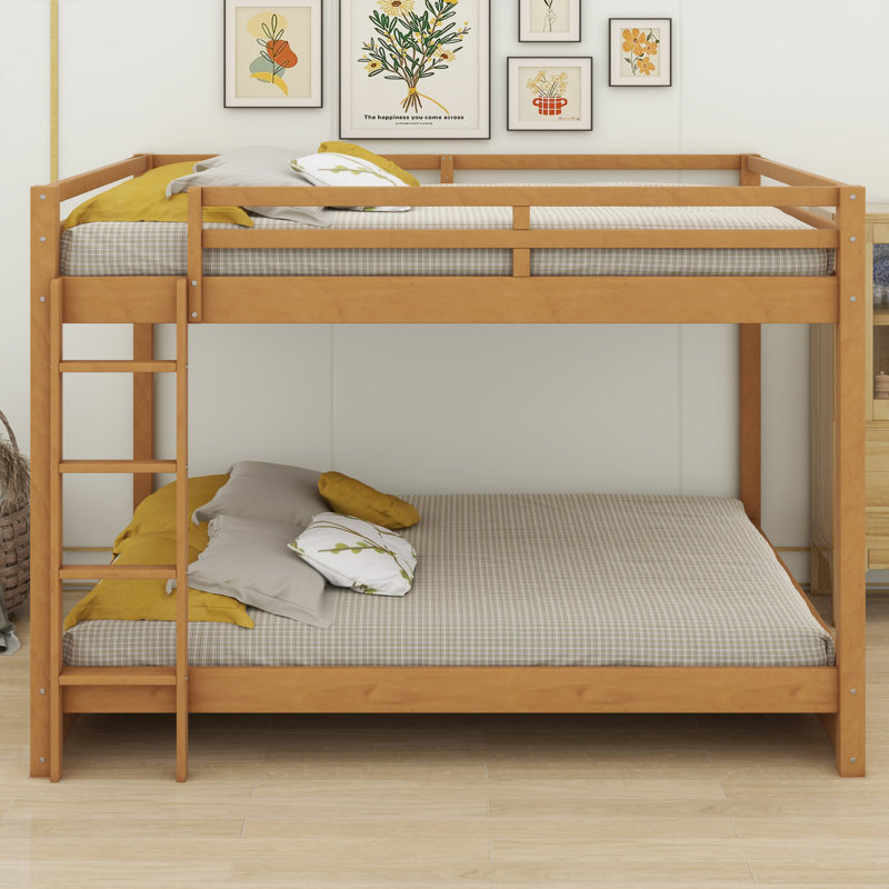 Lit superposé en bois traditionnel avec échelle, Couleur du bois