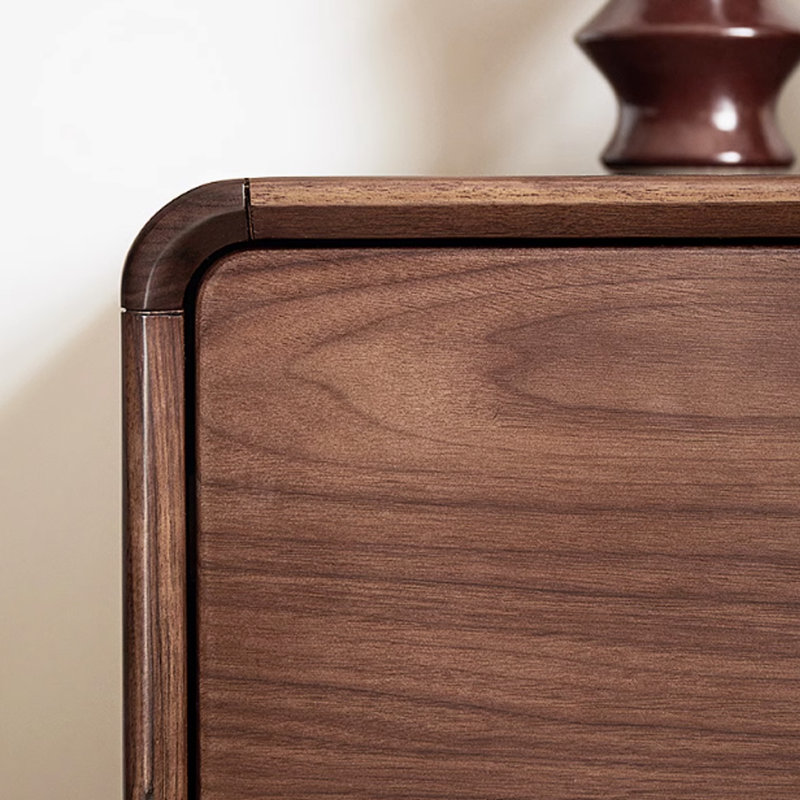 Black Walnut 5-Drawer Dresser