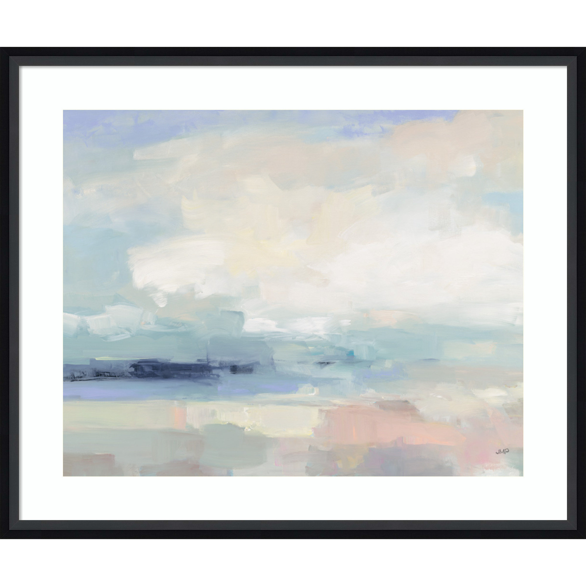 Relaxing Watercolor Sky Painting- Simple Expressive Pastel Sky