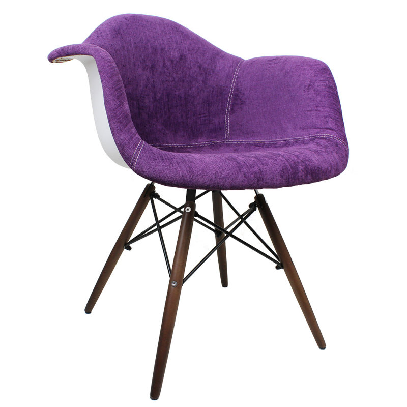 Fauteuil en velours de 24,5 po Balough