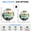 Horloge murale décorative en verre Ocean Landscape-369726267