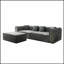 Canapé-lit polyvalent convertible trois places avec pouf amovible et capitonnage à boutons pour les espaces de vie modernes-1743124637