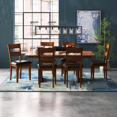 Vernona Extendable Trestle Dining Set