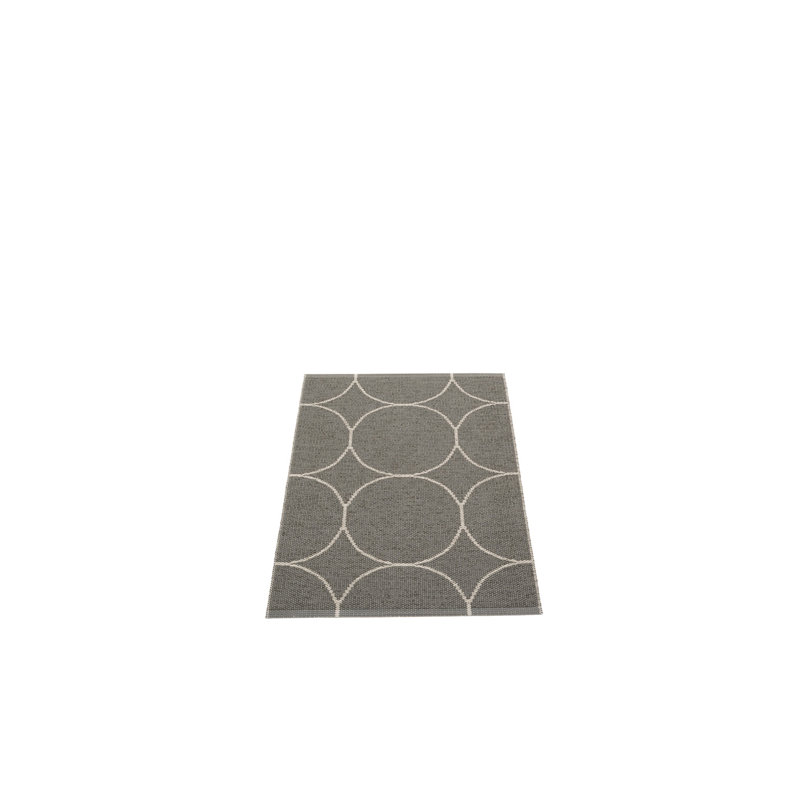 Tapis intérieur / extérieur gris anthracite Boo, Rectangle 2 pi 3 po x 3 pi 3 po, Gris anthracite