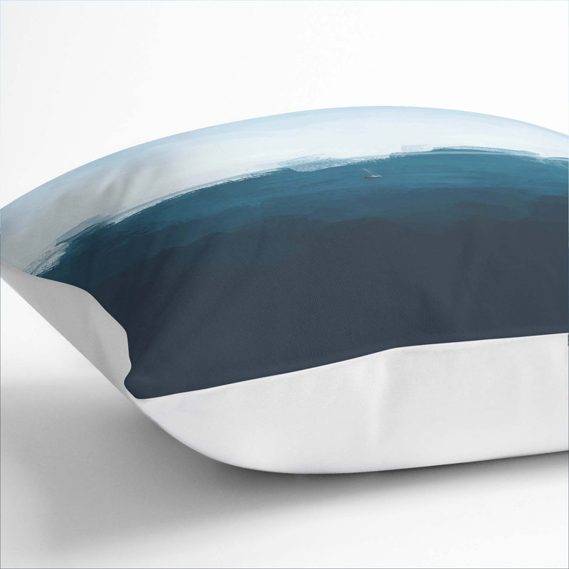 Square Throw Cushion, 55cm H x 55cm W x 20cm D, White
