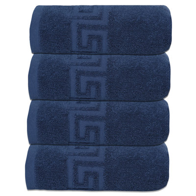 Ensemble de 4 serviettes en coton Duplantis