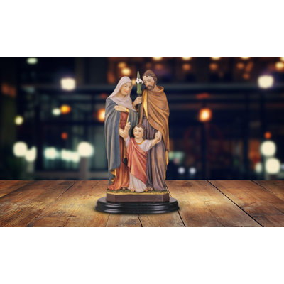 Figurine Sainte 5 "H 1 famille