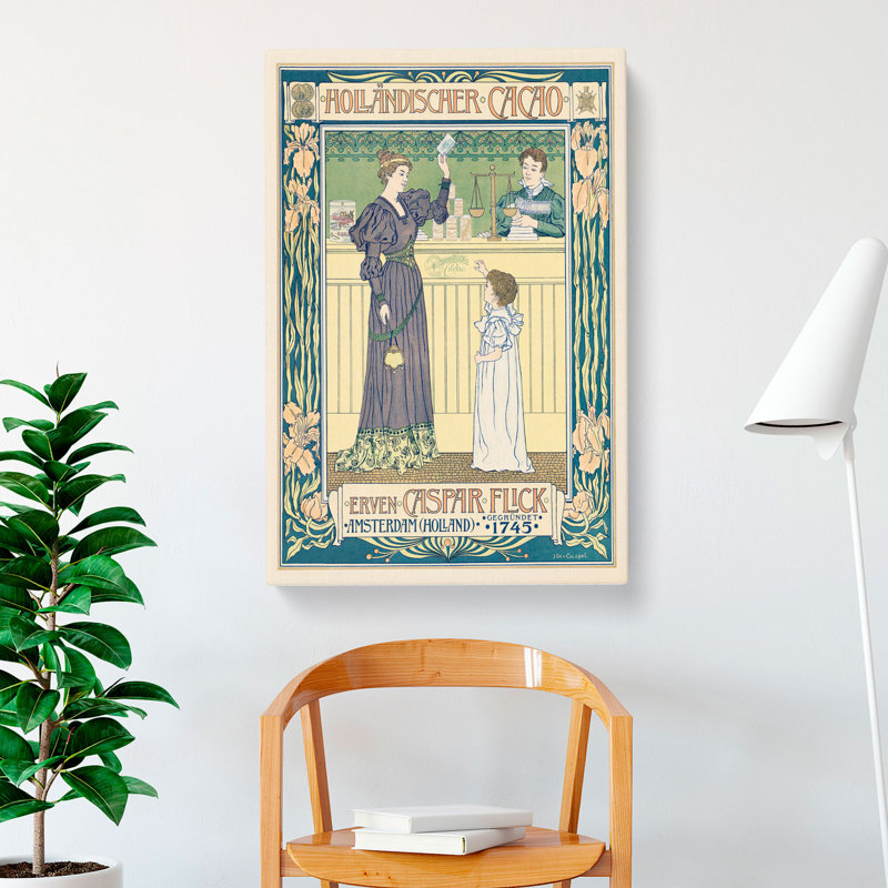 Hollandischer Coco by Johann Georg Van Caspel - Wrapped Canvas, 76cm H x 50cm W x 3cm D