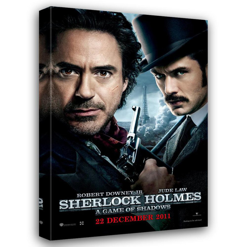 Sherlock Holmes, H 18 po x l 12 po