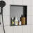 Stainless Steel Shower Niche, Gunmetal Black-931356774-931356771