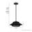 Hunter Hiro 1 Light Large Pendant Ceiling Light Fixture-114532209-114532210