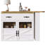 204 cm Glass Home Bar Cabinet-1864793203