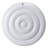Inflatable Hot Tub Cover Round Lid Weatherproof and Waterproof White-116479400