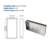 25" X 13" Stainless Steel Shower Niche, Brushed Nickel-1228830864