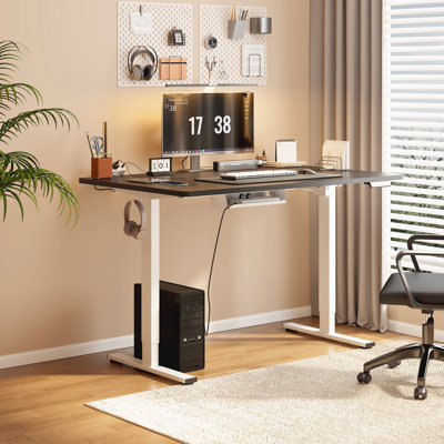 Adjustable Standing Desk, Whole-Piece Desktop