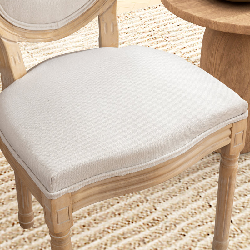 Chaise d'appoint Veana, Beige