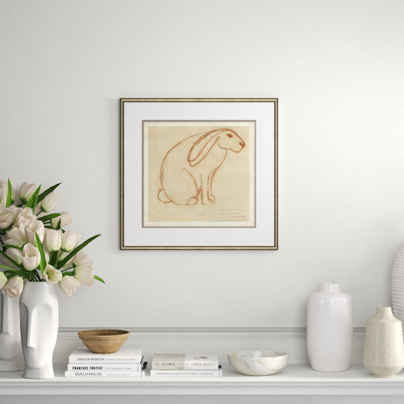 At The Zoo Sketch Series - Sepia Bunny Giclee Print by Soicher Marin Archives