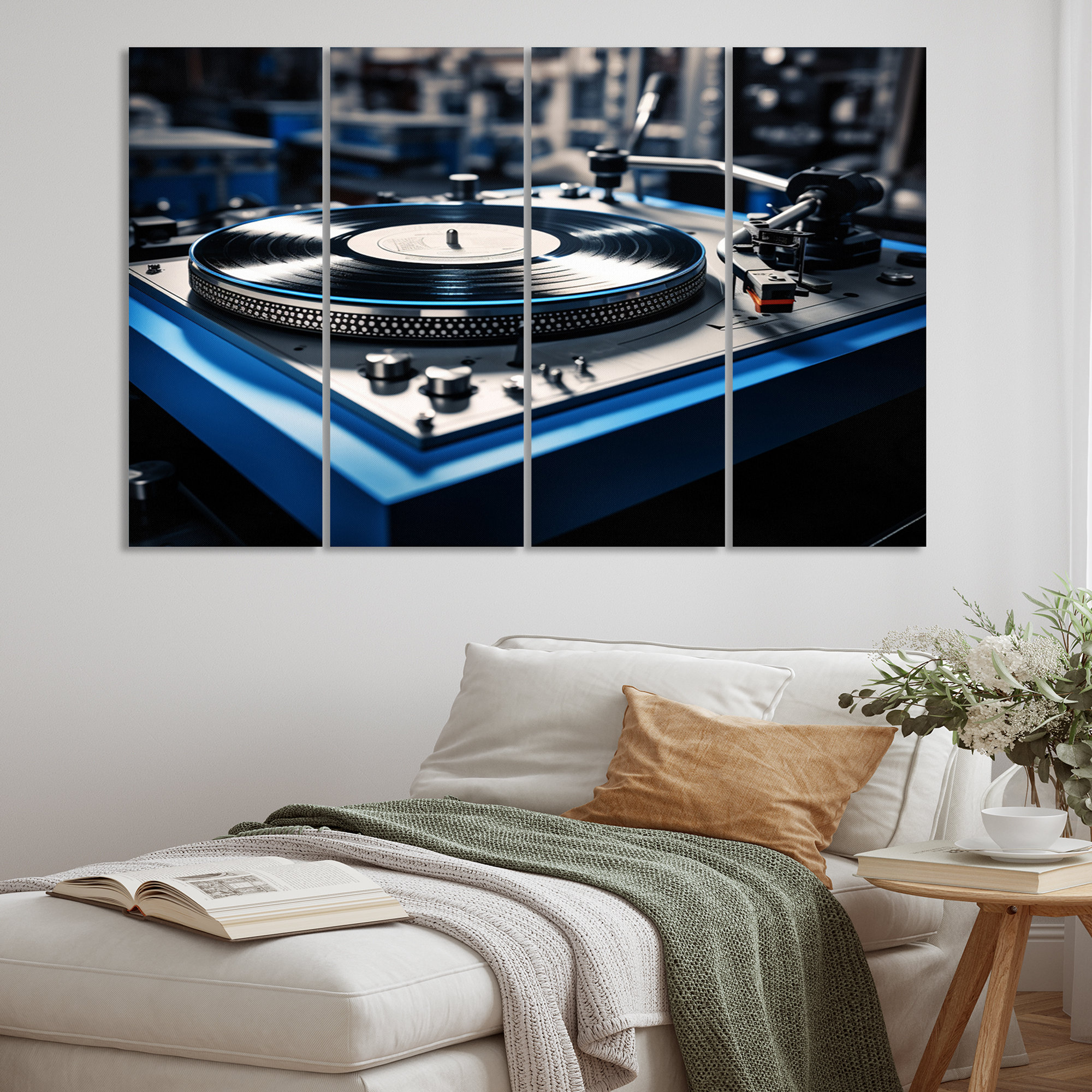 Vinyl Records Nostalgia - Vinyl Records Metal Wall Decor Set Latitude Run