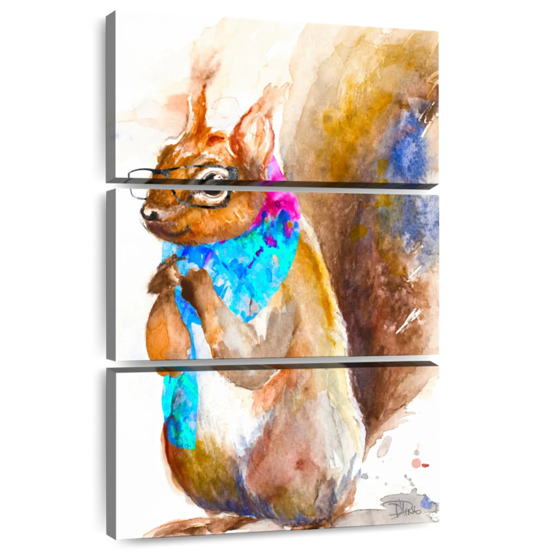 Brampt Hipster Squirrel, 32" H x 20" W