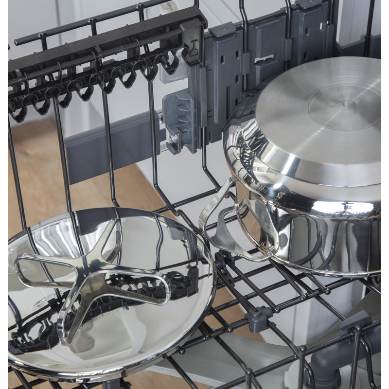 Interior 24" 45 dBA Built-in Fully Integrated Dishwasher, Stainless Steel