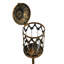 Ensemble d'abat-jour chandelier rétro en métal vieilli-129600861-132282810