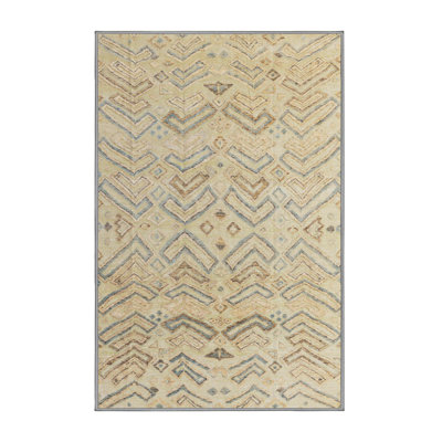 Tapis abstrait moderne 4746