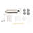 SUNYOU Stainless Steel Manual Sausage Stuffer