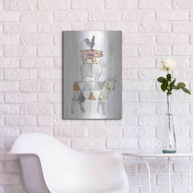 «Farm Family I» par Courtney Prahl, H 24 po x l 16 po