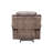 Two Tone Chocolate Velvet 3PCS Recliner Living Room Set