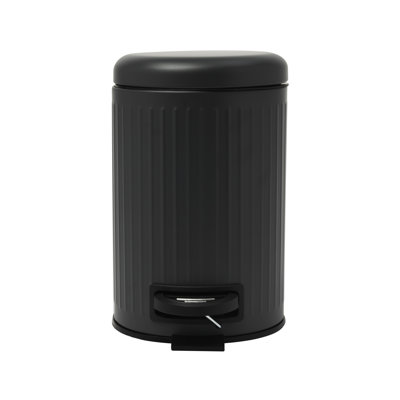 Steel Step On Waste Bin - 3L