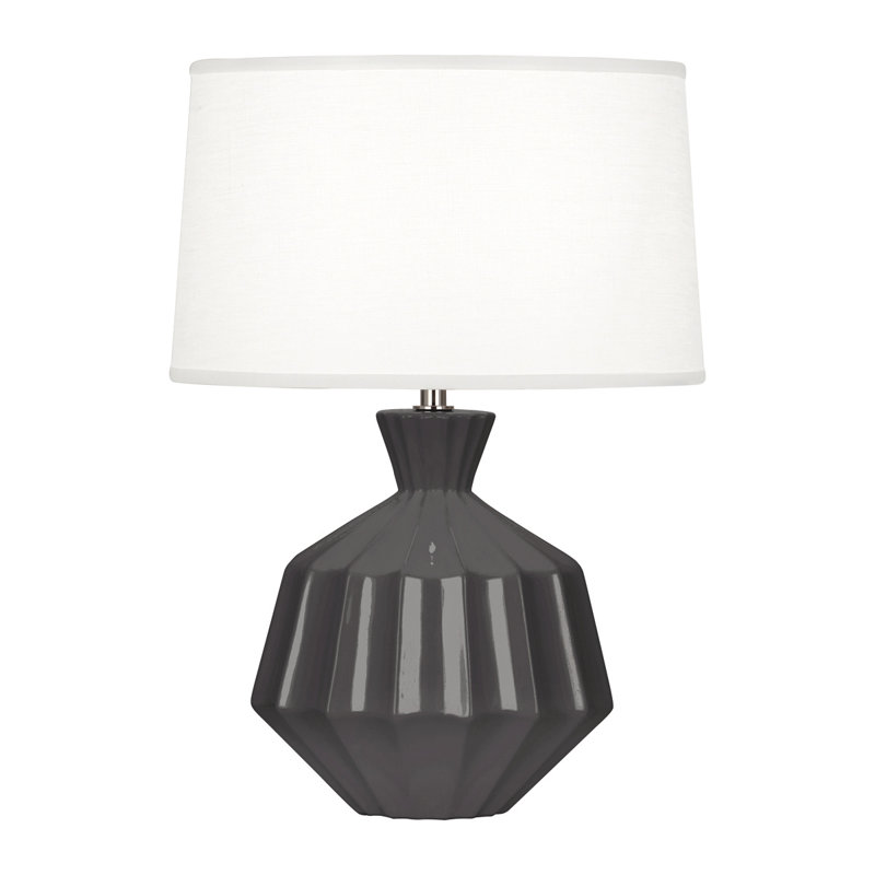Orion 17.75" Table Lamp, Ash