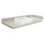 Plateau de meuble-lavabo simple 57,75 po Madison-792874400-792874410