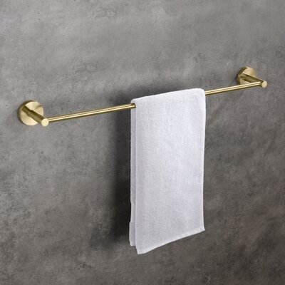 KIBI USA 24'' Wall Mounted Towel Bar & Reviews | Wayfair