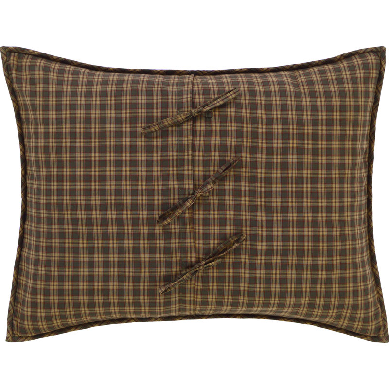 Cedar Ridge Rustic Cotton Patchwork Standard Sham