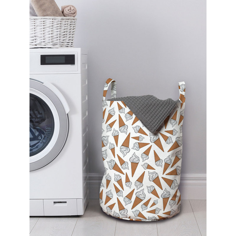 Fabric Laundry Bag with Handles