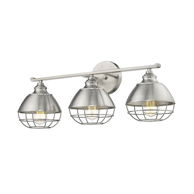 Mcveigh 3 - Light Vanity Light, Satin Nickel