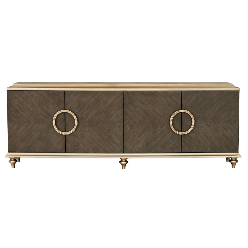 Armoire console avec poids de 268 lb avec matériaux et fabrication de panneaux de particules