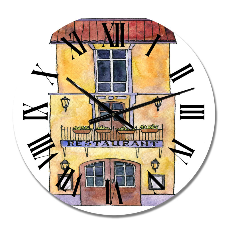 Horloge murale très grande, Moyen