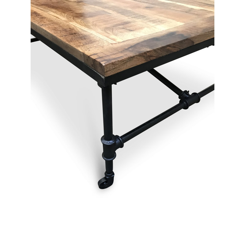 Mcandrew Solid Wood Top Coffee Table