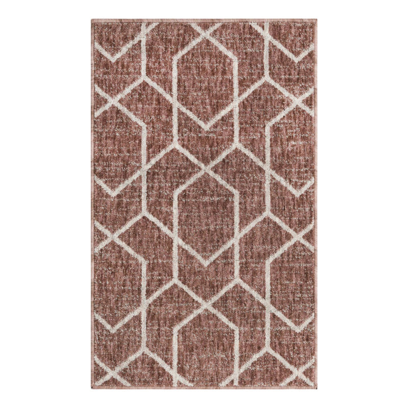 Breze Geometric Indoor Rug, Rectangle 2' x 3'