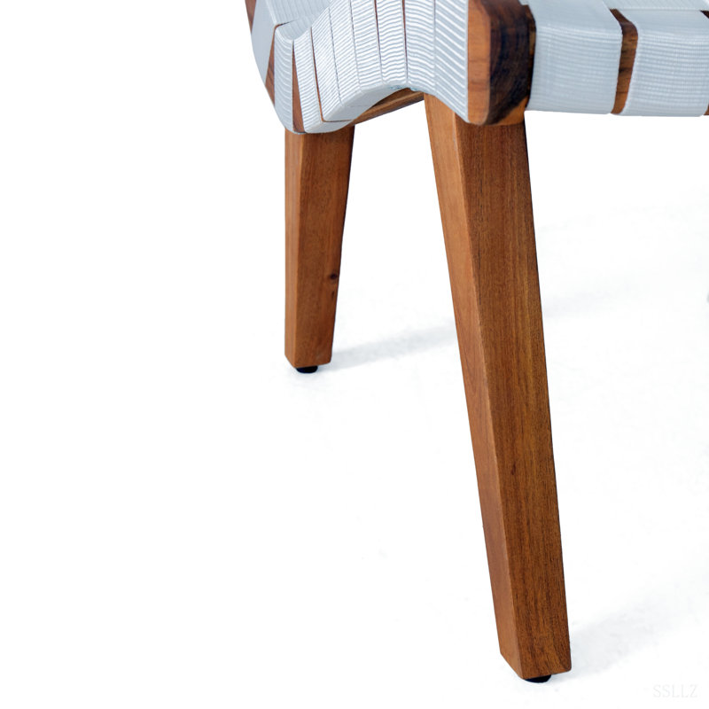 CHARLOTTE LOUNGE CHAIR, Natural Wood